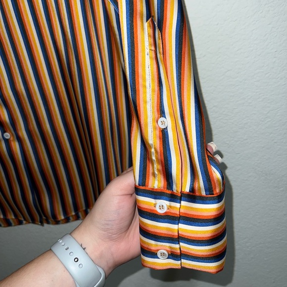 🎁Striped Zara Button-Up - Picture 4 of 5